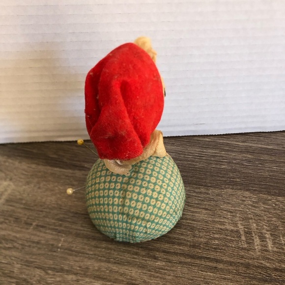 Vtg Pin Cushion Doll with Measuring Tape Nose - Picture 6 of 13
